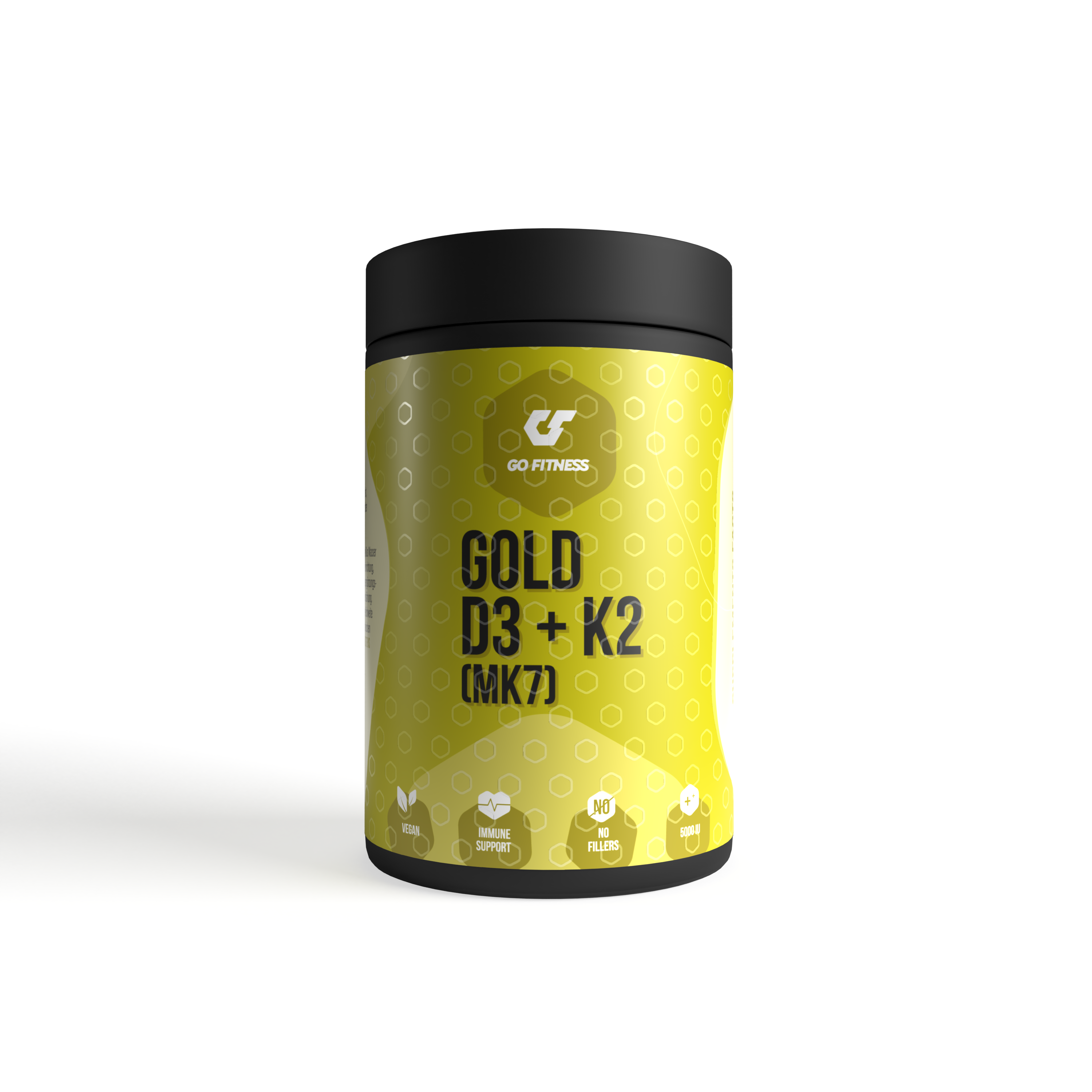 GoFitness Nutrition - Gold D3 + K2 - 60 Kapseln