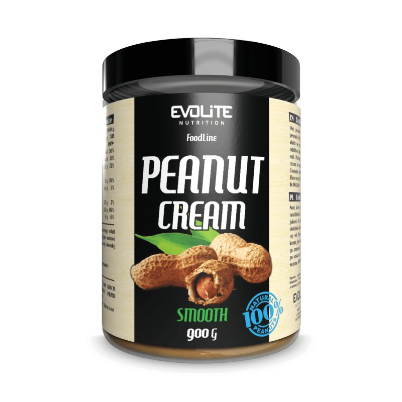 Evolite Nutrition Peanut Butter Smooth 900g - SABS