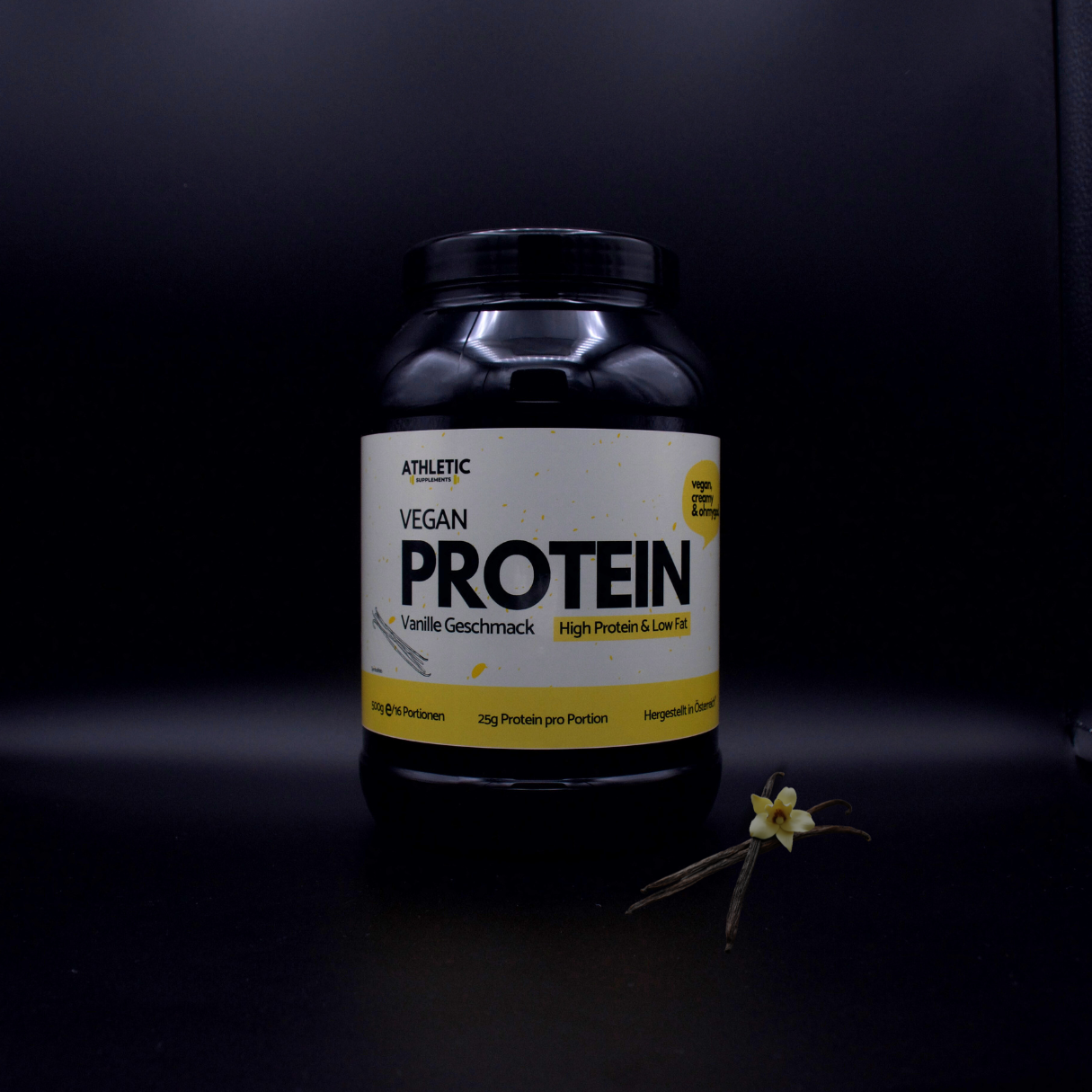 Vegan Vanille Protein Athletic Supplements