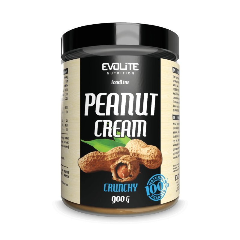 Evolite Nutrition Peanut Butter Crunchy 900g - SABS