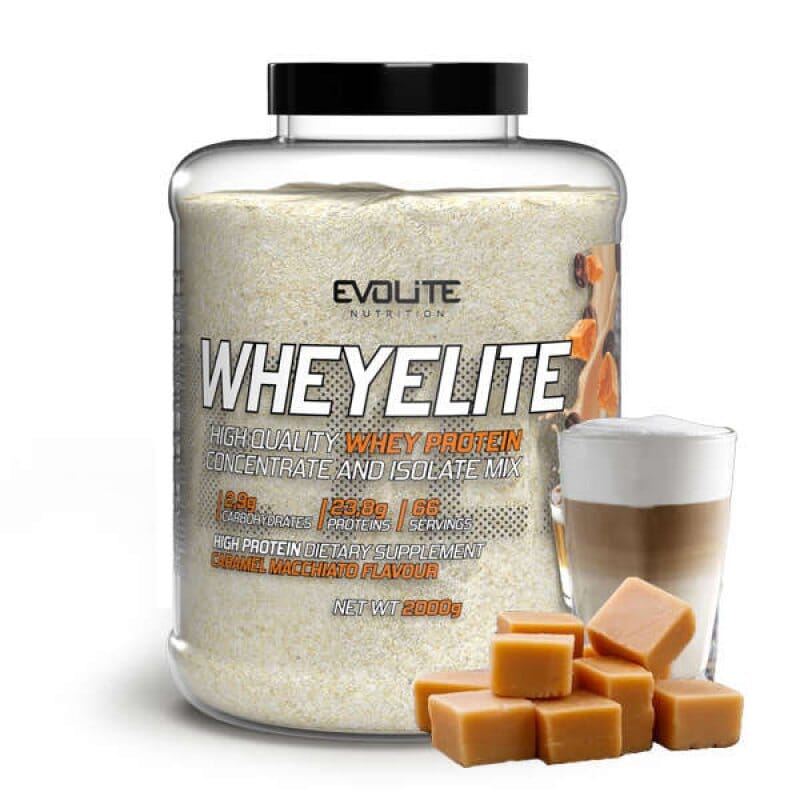 Evolite Nutrition Whey Elite New 2kg - SABS