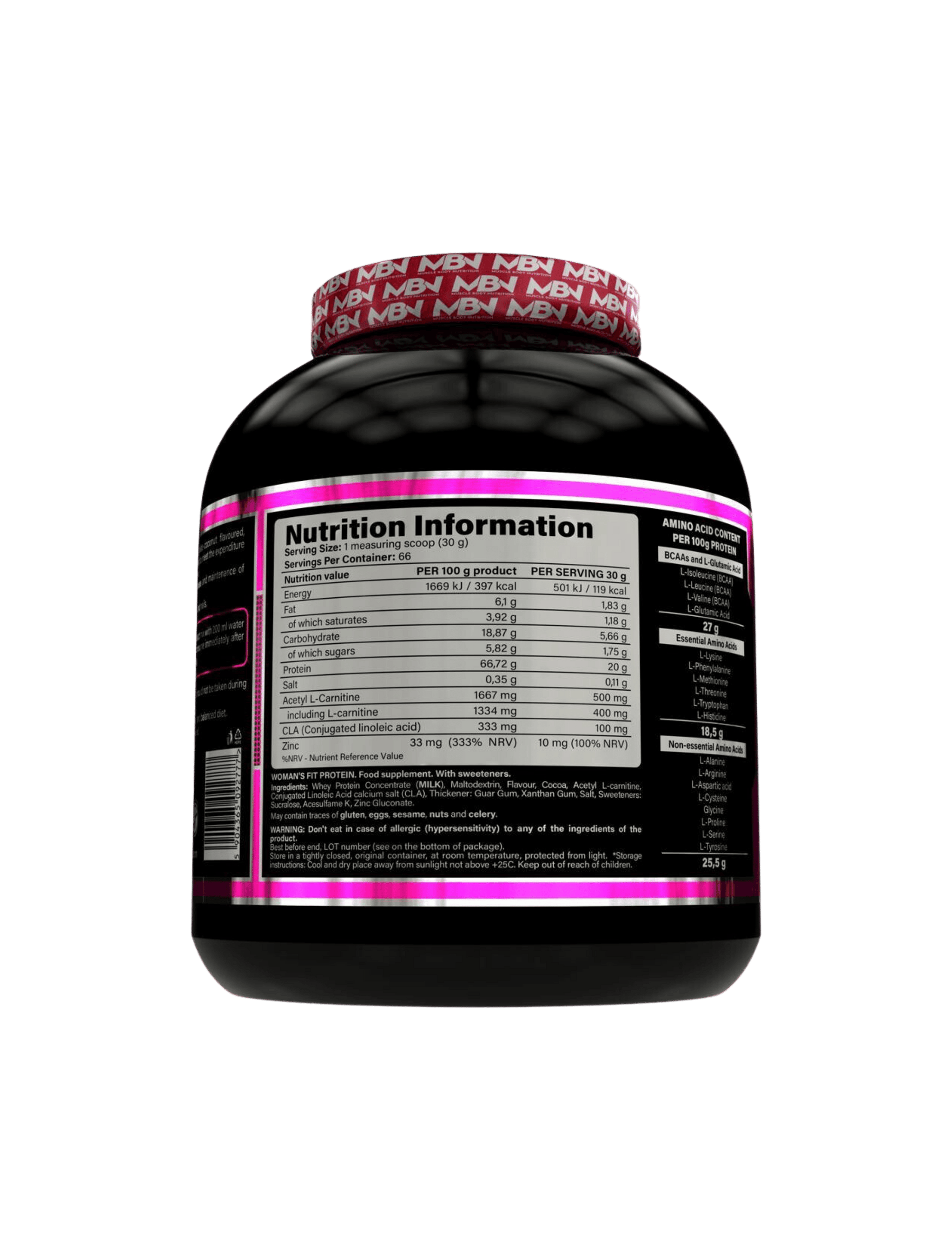 MBN Woman’s Fit Protein 2kg